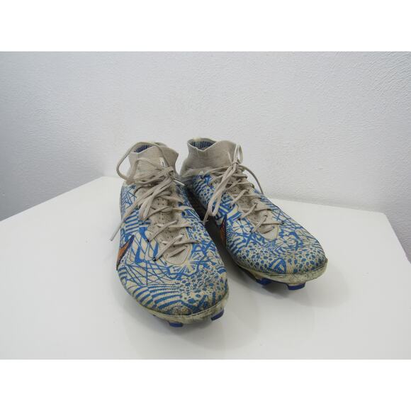 Nike CR7 Air Zoom Mercurial Vapor 15 Elite FG US 8 Worn White Metallic Copper - Picture 2 of 10